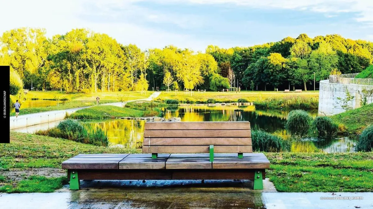 Kapermolenpark Hasselt wandelen in de buurt